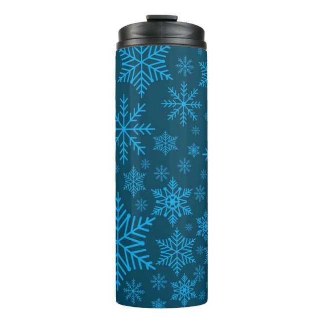 Bouteilles Isothermes Motif Snowflake (Devant)