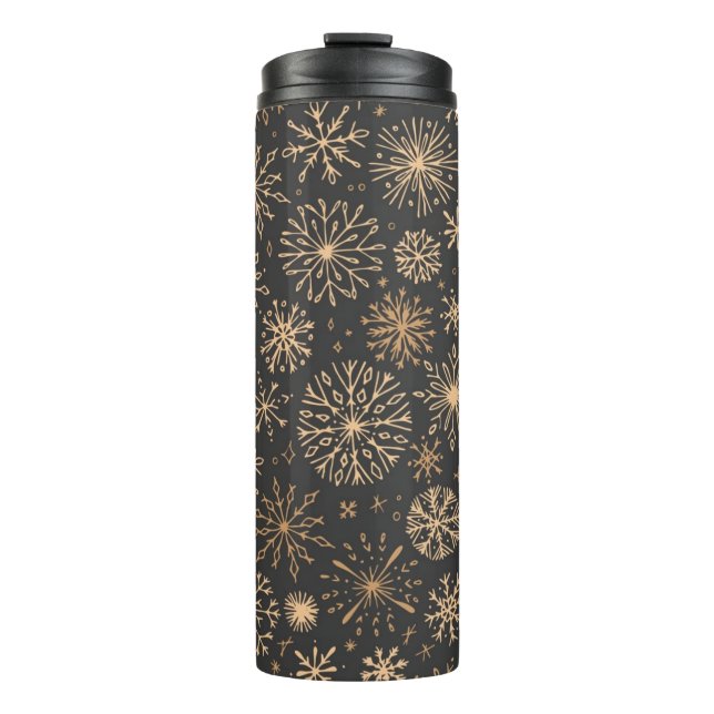 Bouteilles Isothermes Motif Snowflake (Devant)