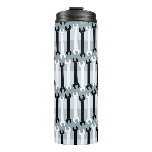 Bouteilles Isothermes Motif thermique à clé verticale (Devant)