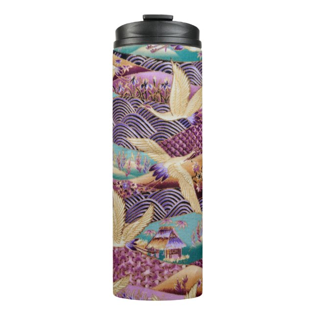 Bouteilles Isothermes Motif tissu textile (Devant)