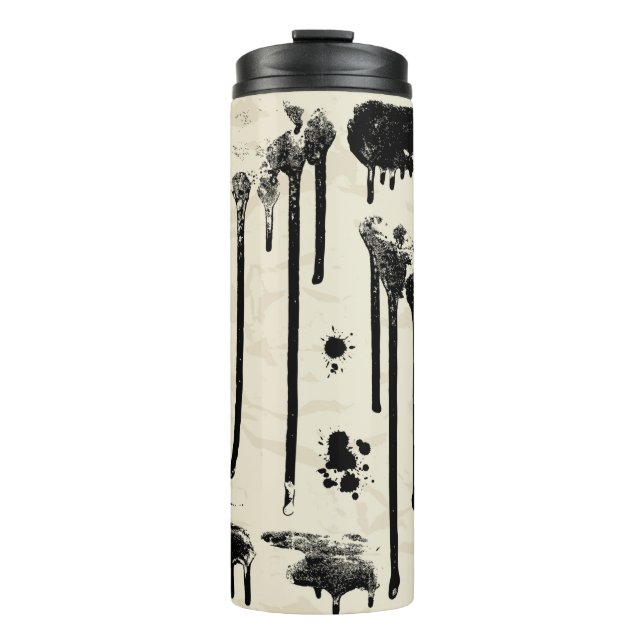 Bouteilles Isothermes Motif transparent Abstrait (Devant)