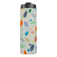 Motif transparent - Feuilles d'automne vintages Il
