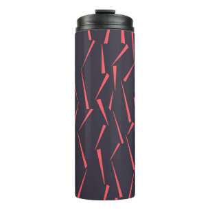 Bouteilles Isothermes Motif triangle géométrique moderne abstrait