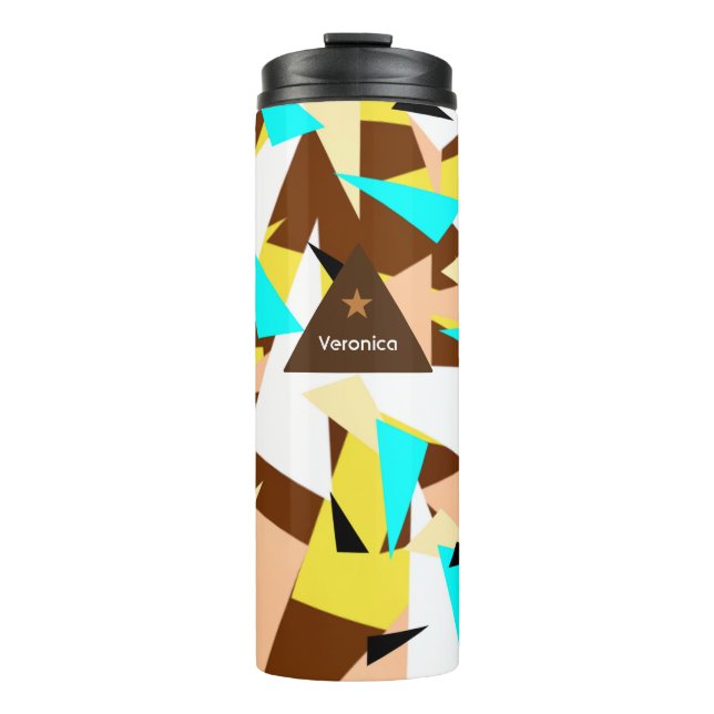 Bouteilles Isothermes Motif triangles (Devant)