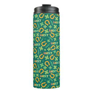 Bouteilles Isothermes Motif vert CHANCEUX irlandais