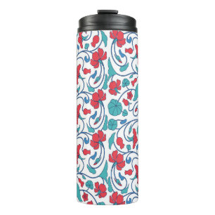 Bouteilles Isothermes Motif vintage arabe floral sans couture.