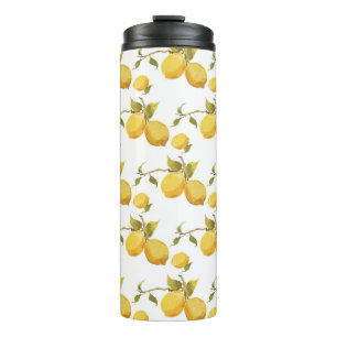 Bouteilles Isothermes Motif vintage au citron
