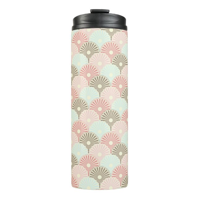 Bouteilles Isothermes Motif vintage japonais (Devant)