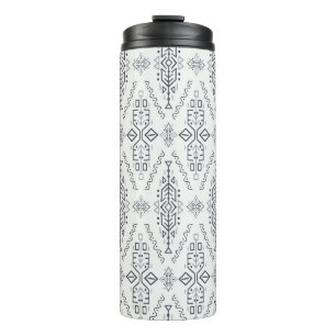 Bouteilles Isothermes motif vintage sans couture dans le style ethnique.