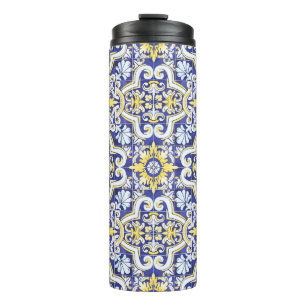 Bouteilles Isothermes Motif vintage transparent avec effet attriti