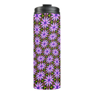 Bouteilles Isothermes Motifs marguerite violet