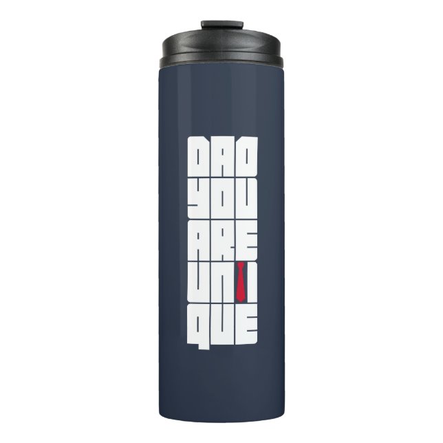 Bouteilles Isothermes Mots Papa Tu Es Unique (Devant)