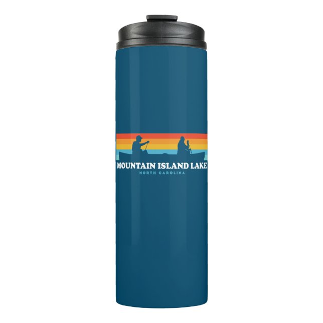 Bouteilles Isothermes Mountain Island Lake North Carolina Canoe (Devant)
