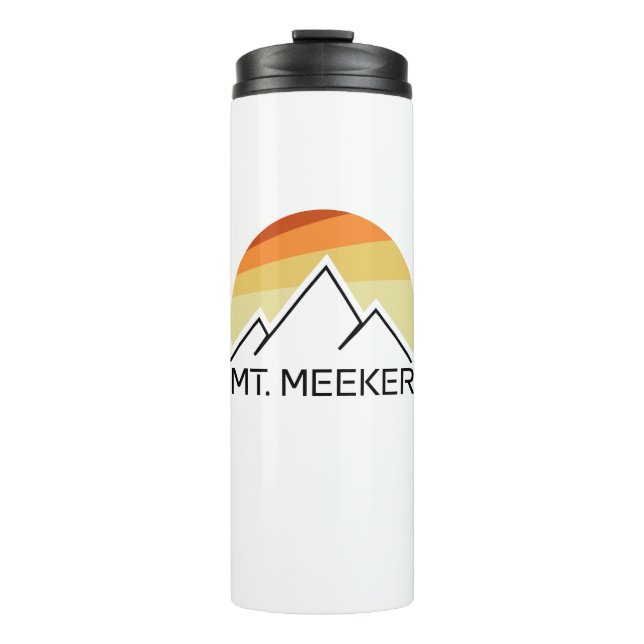 Bouteilles Isothermes Mt. Meeker Colorado Retro (Devant)