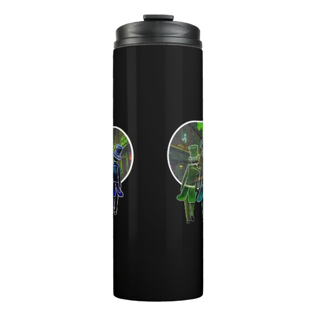 Bouteilles Isothermes Mug à motif chapeau haut de forme (Devant)