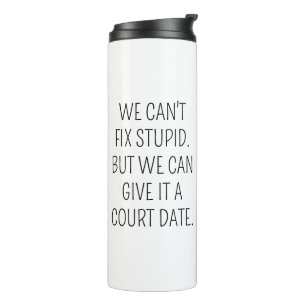 Bouteilles Isothermes Mug de café pour avocat drôle, Impossible de répar