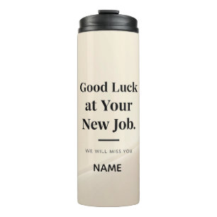 Bouteilles Isothermes Mug de départ personnalisé pour collègue – Cadeau