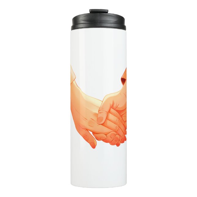 Bouteilles Isothermes "Mug d'illustrations de la main romantique - Amour (Devant)