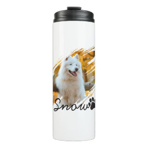 Bouteilles Isothermes Mug personnalisé avec photo et nom d'animal de com