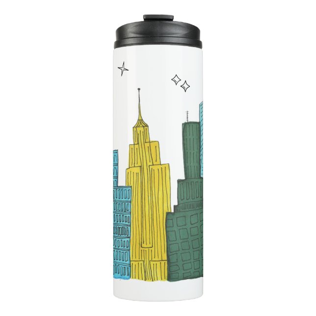 Bouteilles Isothermes Mug thermique Skyline de New York (Devant)