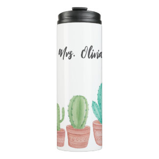 Bouteilles Isothermes Mugs de voyage et thermiques Cactus pour l'appréci
