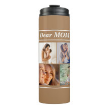 Multi Photo Collage Moderne Personnalisé mère