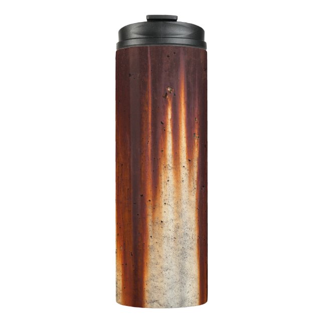 Bouteilles Isothermes Mur de grunge rouillé : Sabot texturé (Devant)