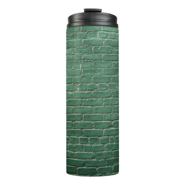 Bouteilles Isothermes Mur peint en vert (Devant)