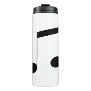 Bouteilles Isothermes Music One Black Beam Note,