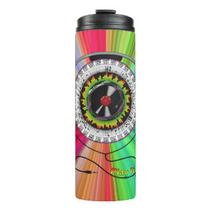 Bouteilles Isothermes Musique de la vie Tumbler thermique