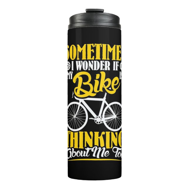 Bouteilles Isothermes My Bike Thinking About (Devant)