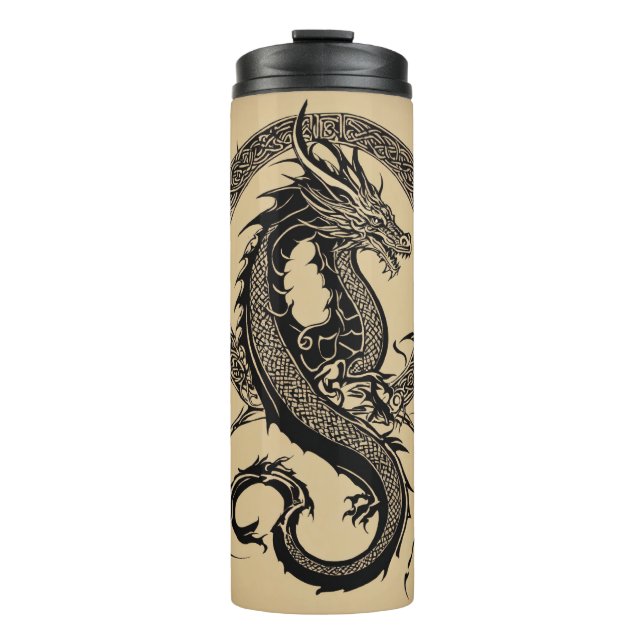 Bouteilles Isothermes Mystic Brews : Dragon Celtic Minimalist Drinkware  (Devant)