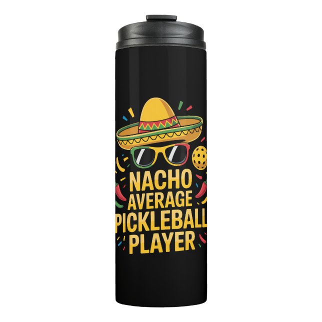 Bouteilles Isothermes Nacho Average Pickleball Player (Devant)