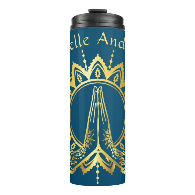 Bouteilles Isothermes Namaste Hands Travel Mug (Devant)