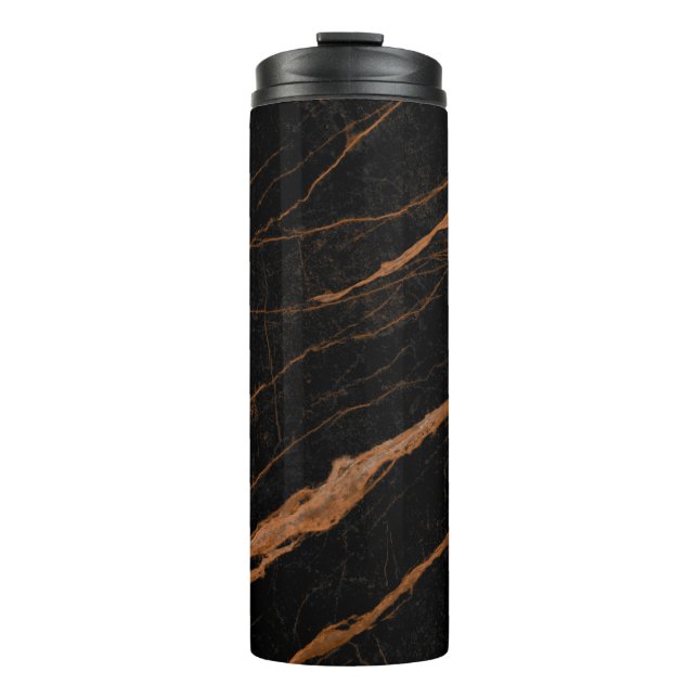 Bouteilles Isothermes natural black emperador marble texture background  (Devant)