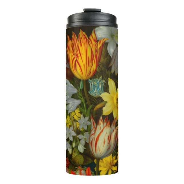 Bouteilles Isothermes Nature morte de fleurs dans un vase Wan-Li (Devant)