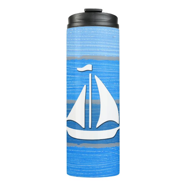 Bouteilles Isothermes Nautical themed design (Devant)