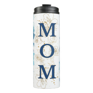 Bouteilles Isothermes Navy Marble Mom Photo Coffee Travel Tumbler Mug