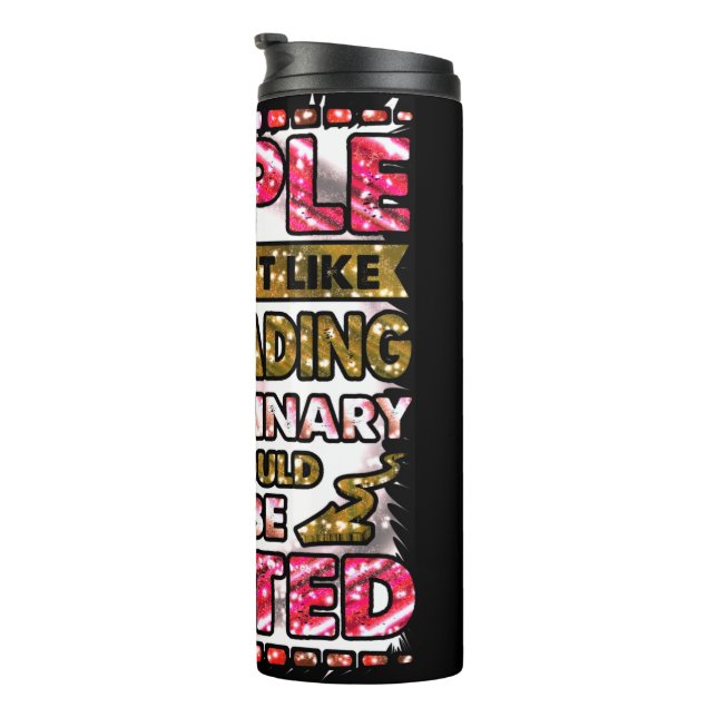 Bouteilles Isothermes Ne faites pas confiance aux gens qui n'aiment pas  (Tourné sur la droite)