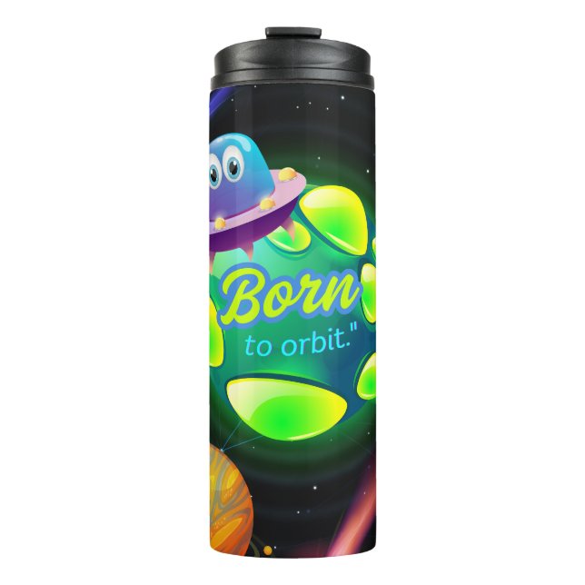 Bouteilles Isothermes Né pour orbiter  (Devant)