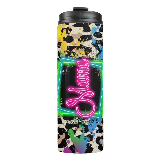 Bouteilles Isothermes Neon Mama (Devant)