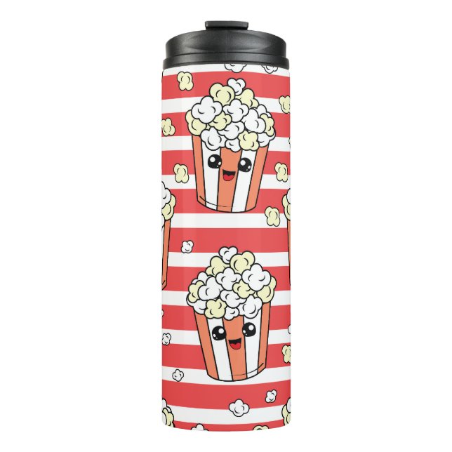 Bouteilles Isothermes Neon Popcorn Motif pour enfants (Devant)