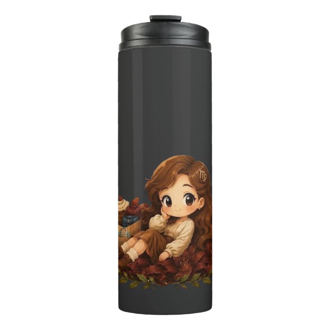Bouteilles Isothermes Neos Kawaii Zodiaque Vierge (Devant)