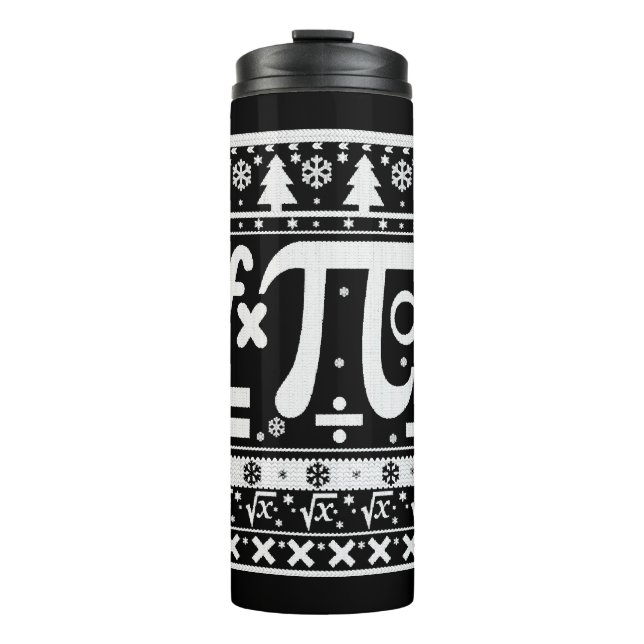 Bouteilles Isothermes Noël des maths (Devant)
