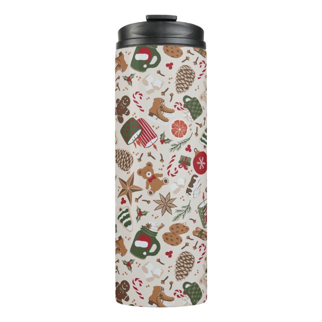 Bouteilles Isothermes Noël et épices (Devant)
