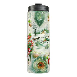 Bouteilles Isothermes Noël Kitschmas nostalgique
