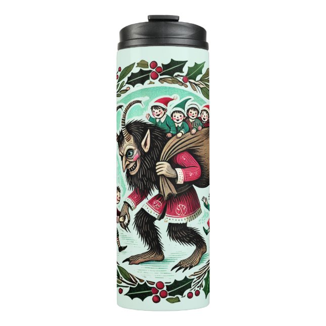 Bouteilles Isothermes Noël Krampus (Devant)