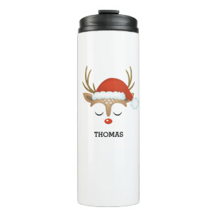 Bouteilles Isothermes Noël Vacances Rudolph Reindeer Tumbler Thermique