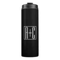 Noir & Blanc | Initiales de couple