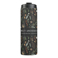 noir moderne botanique élégant contemporain